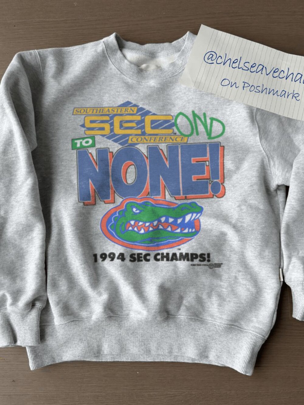 Florida Gators 1994 Sec Champs Southeastern Sweatshirt, University of Florida